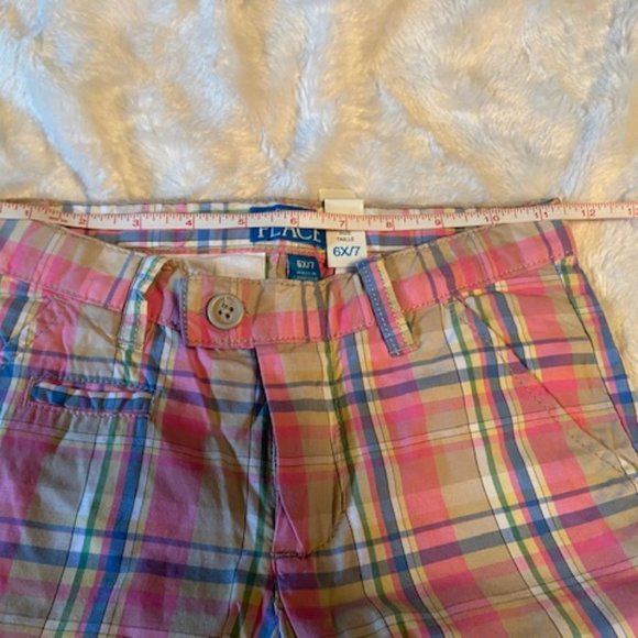 2/$30 Children's Place Plaid Capri Pants NWT - Picture 4 of 8